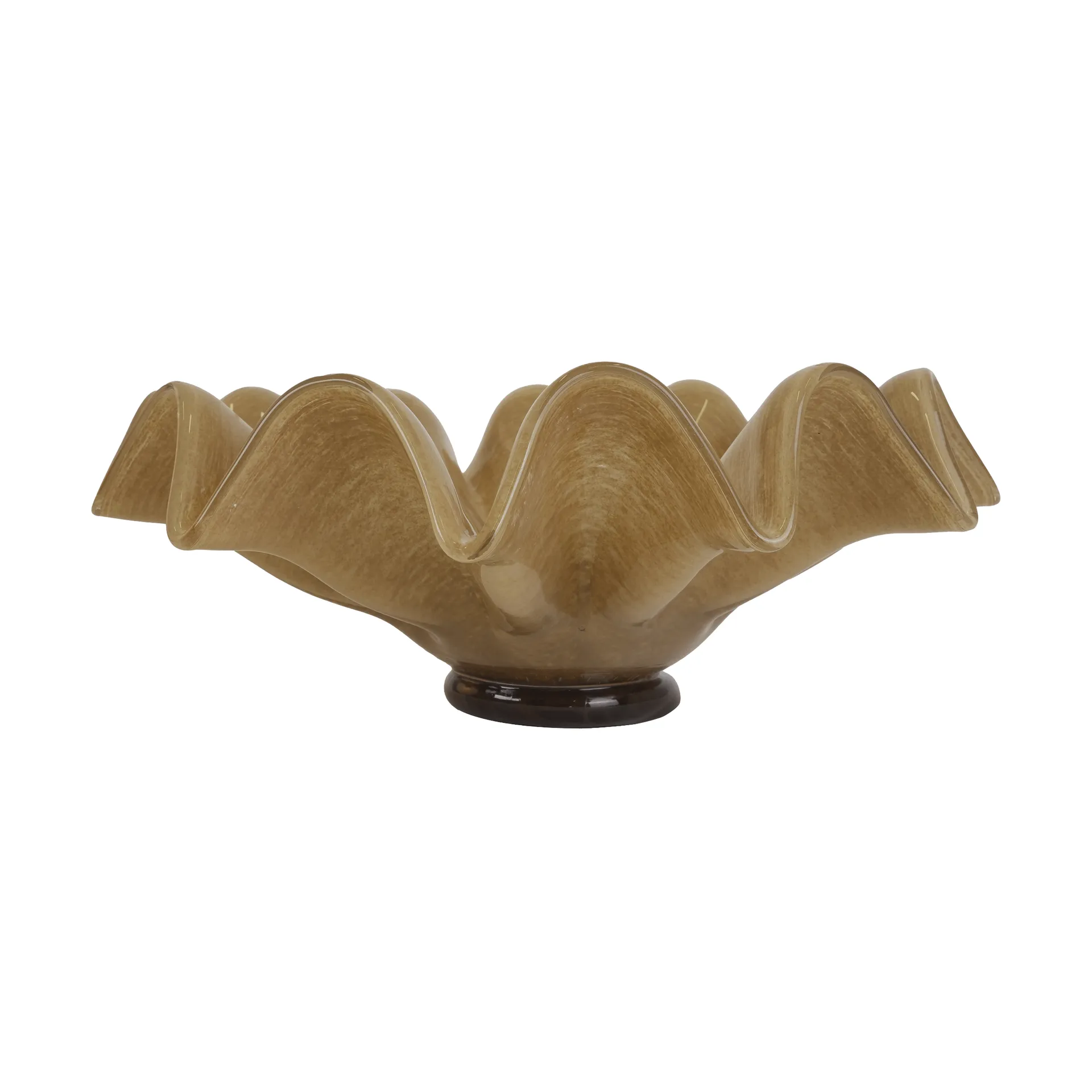 Lorin bolle, L, Ø30x11 cm, beige Byon