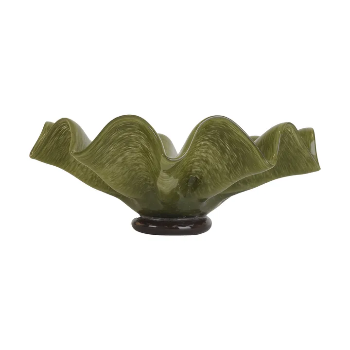 Lorin bolle - L, Ø30x11 cm, grønn - Byon