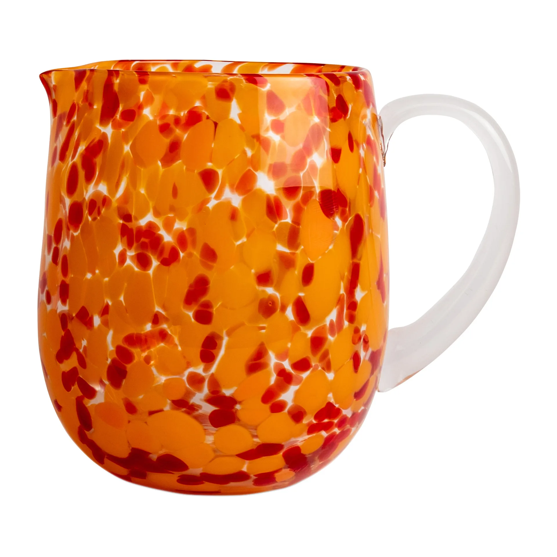 Messy kanne round 2,8 l, Rød-oransje Byon