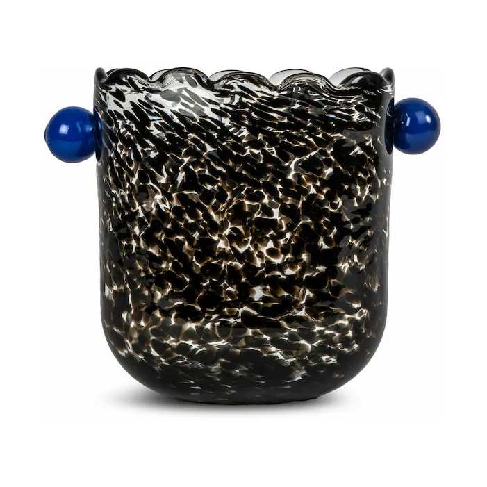 Messy vase-vinkjøler, Svart-Blå Byon
