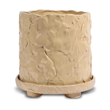 Muddy krukke L Ø23 cm - Beige - Byon