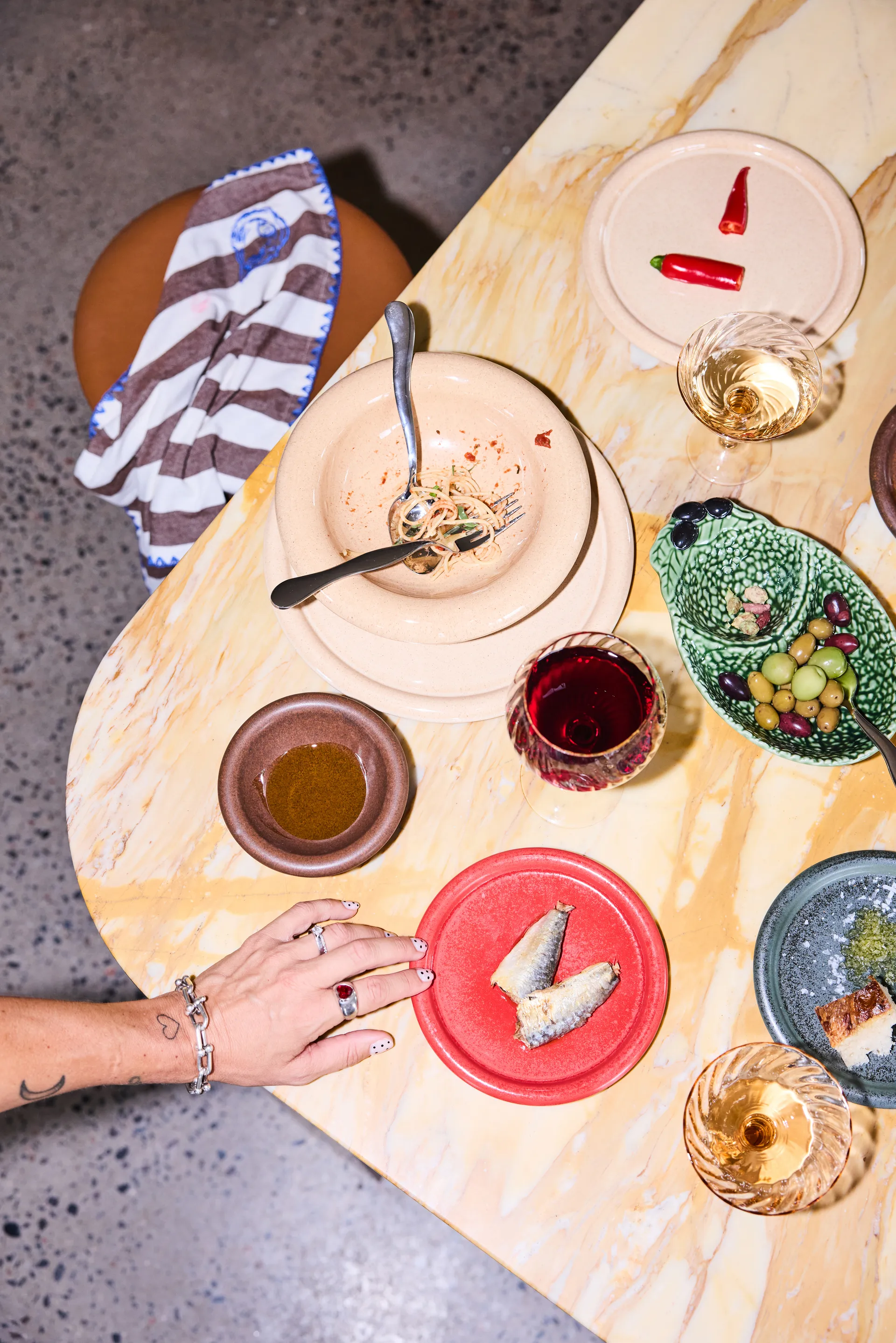 Oliv skål, Grønn Byon