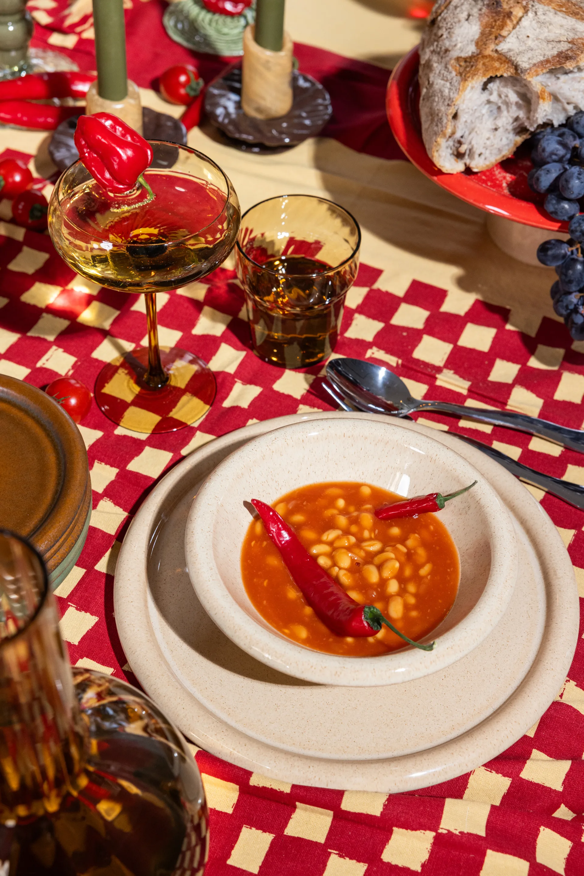 Opacity drikkeglass 30 cl 2-pk, Brun Byon