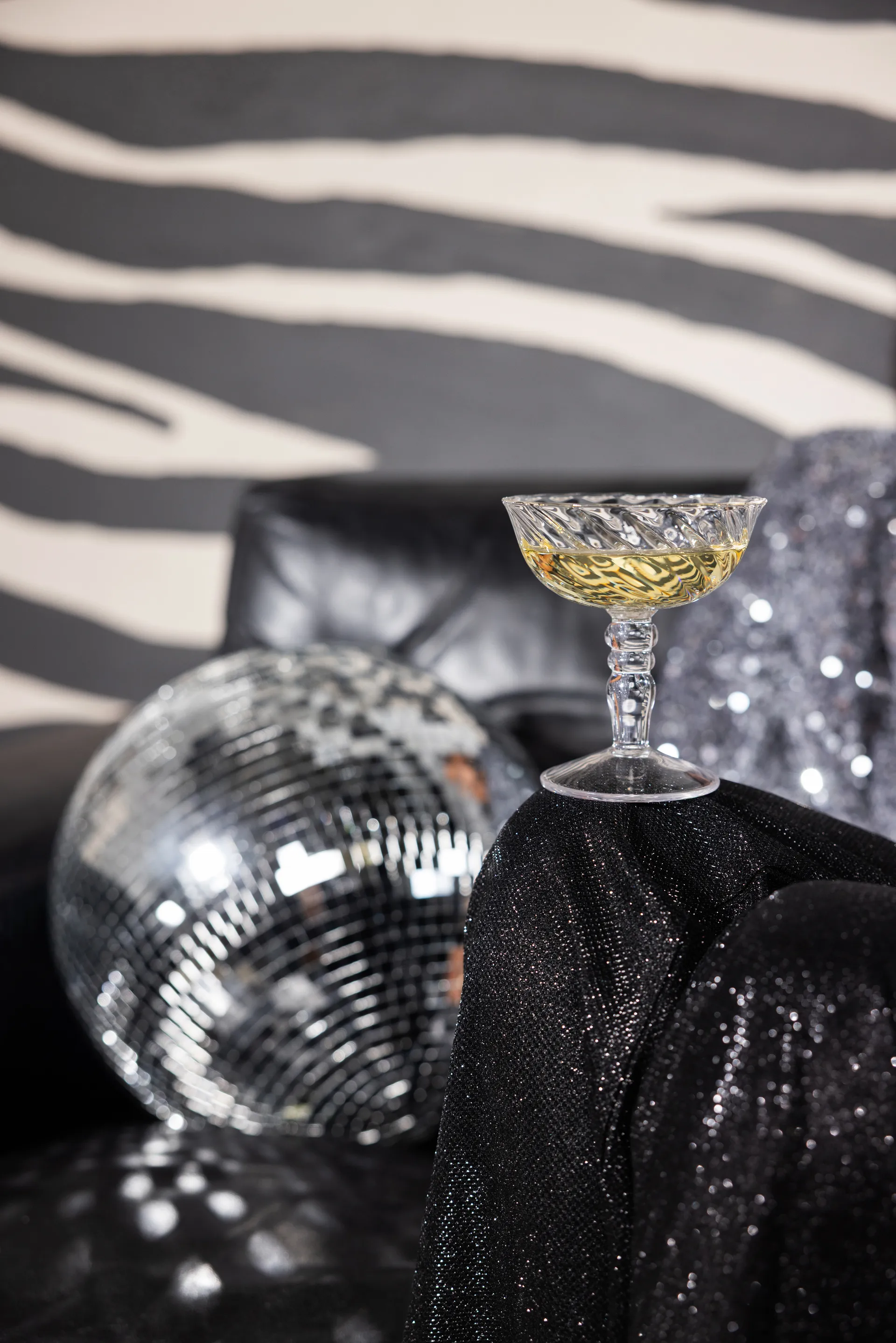 Opacity italiensk champagneglass 15 cl 2-pk, Klar Byon