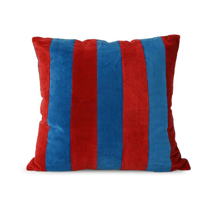 Bilde av Byon Pathi pute M 45 x 45 cm Blå-rød