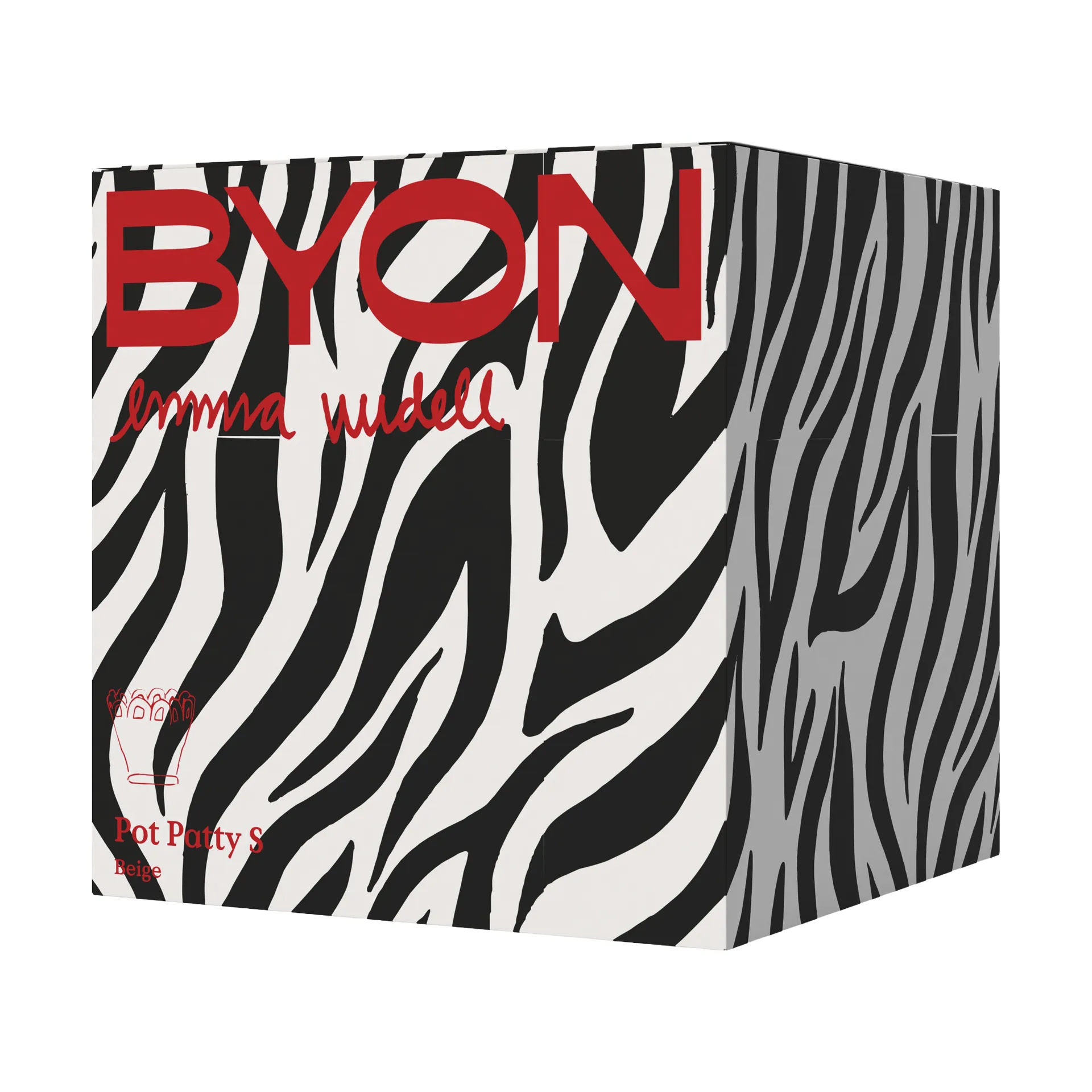 Patty krukke S Ø25 cm, Beige Byon