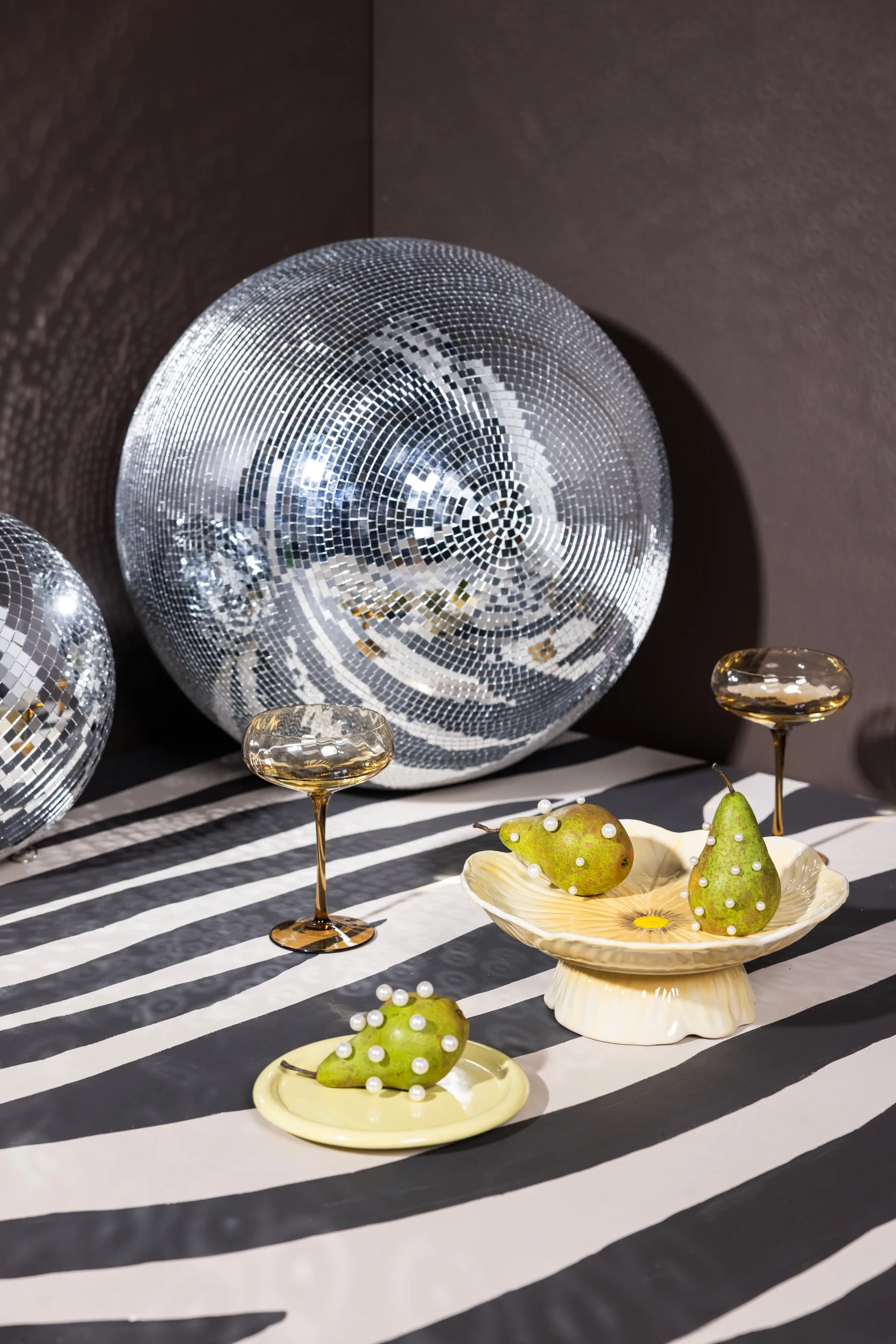 Poppy kakefat Ø26 cm, Beige Byon