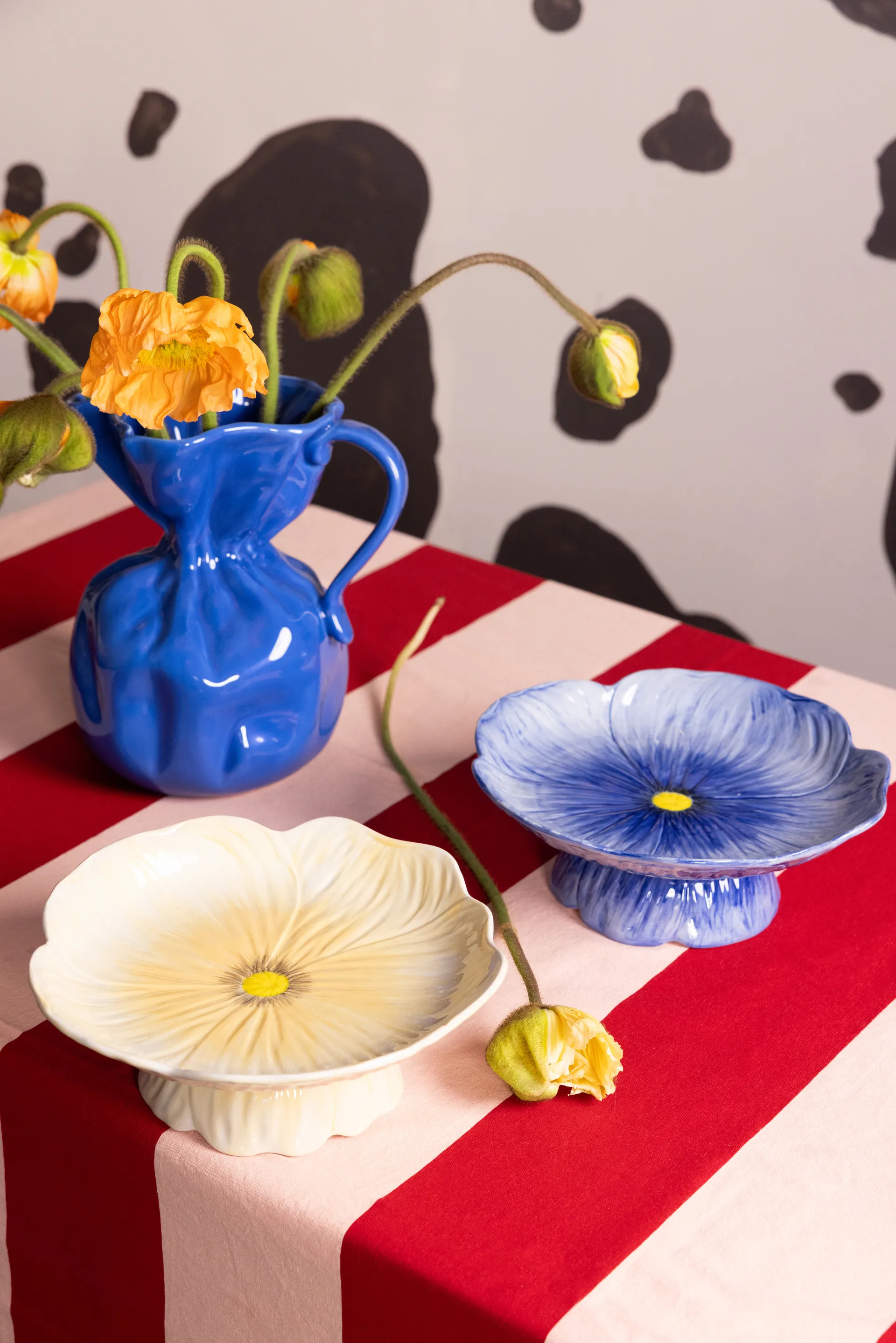 Poppy kakefat Ø26 cm, Beige Byon