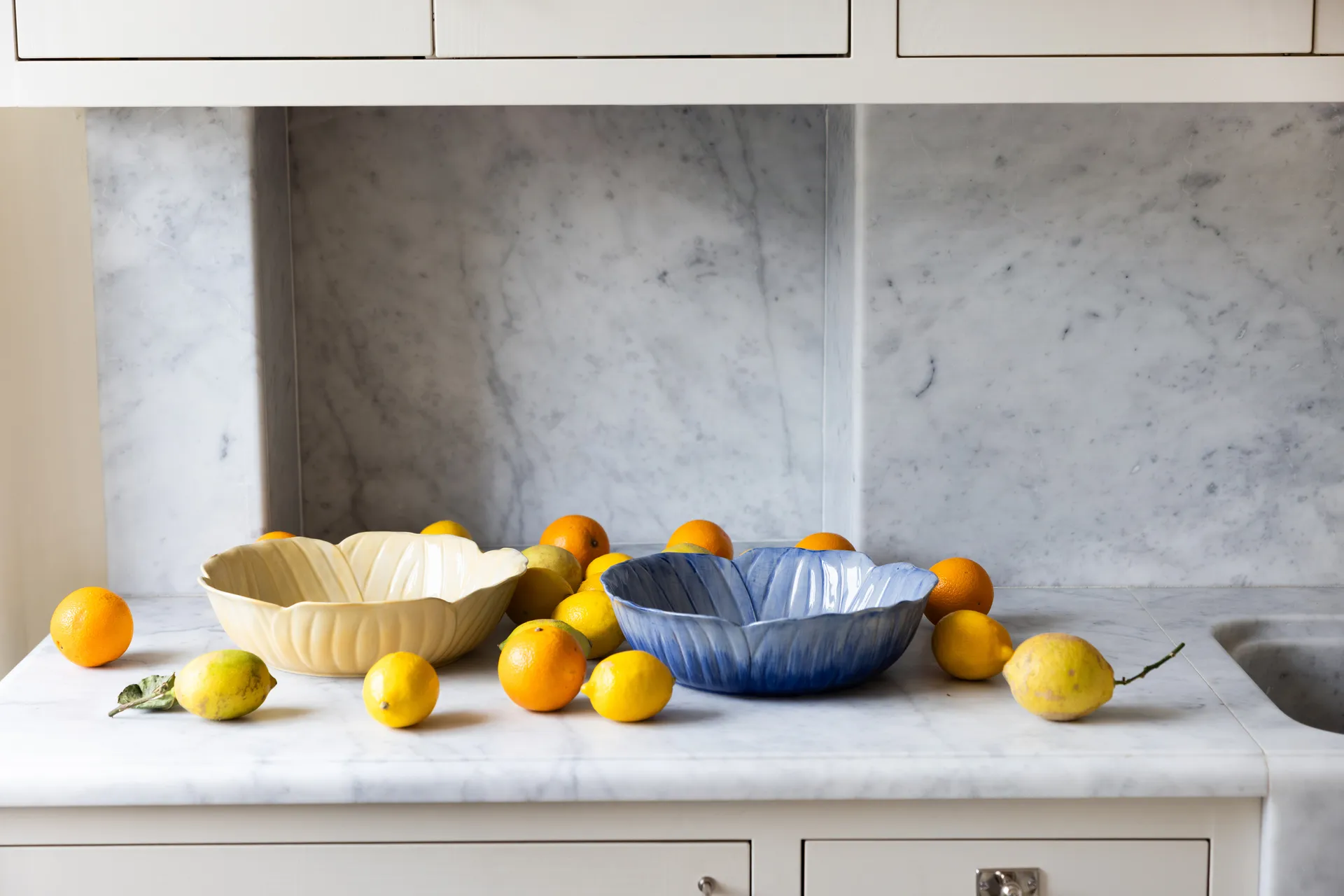 Poppy skål, Blå, Ø30 cm Byon