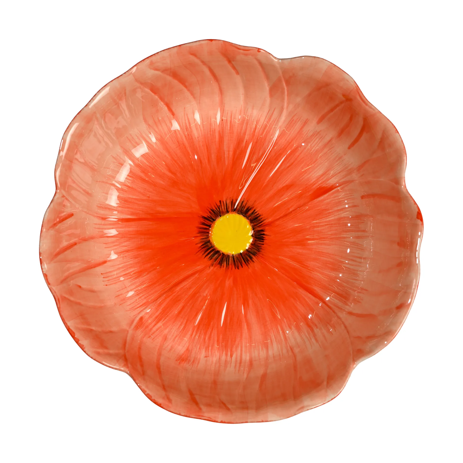 Poppy skål L Ø30 cm, Rød Byon