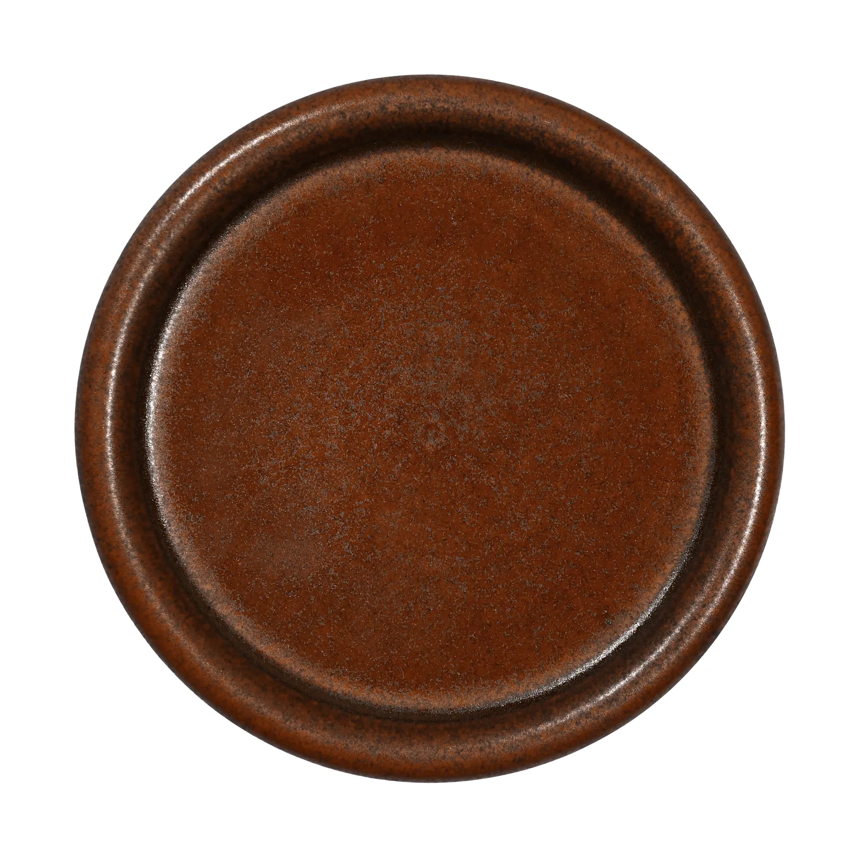 Porto asjett liten Ø17 cm, Brun Byon