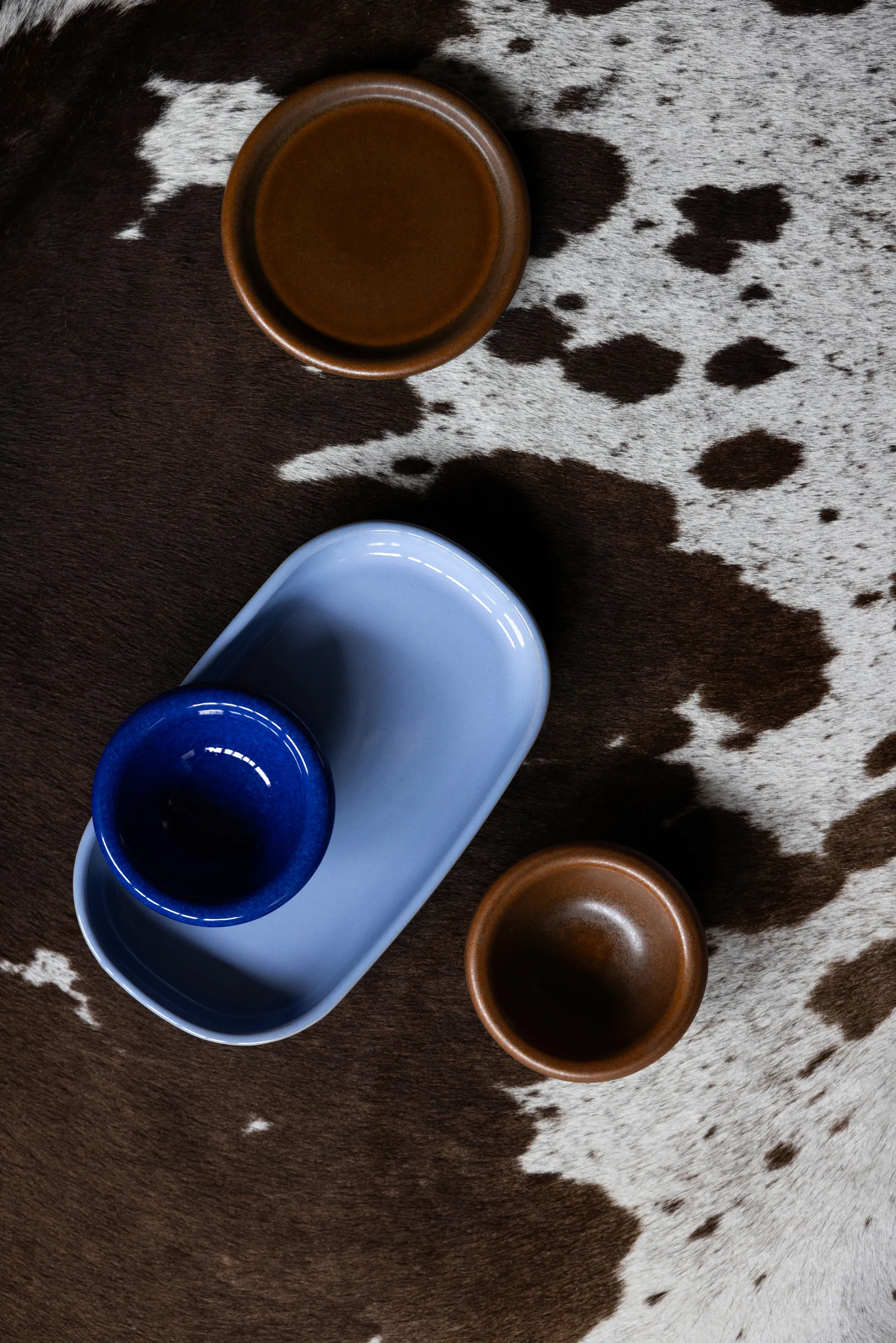 Porto asjett liten Ø17 cm, Brun Byon