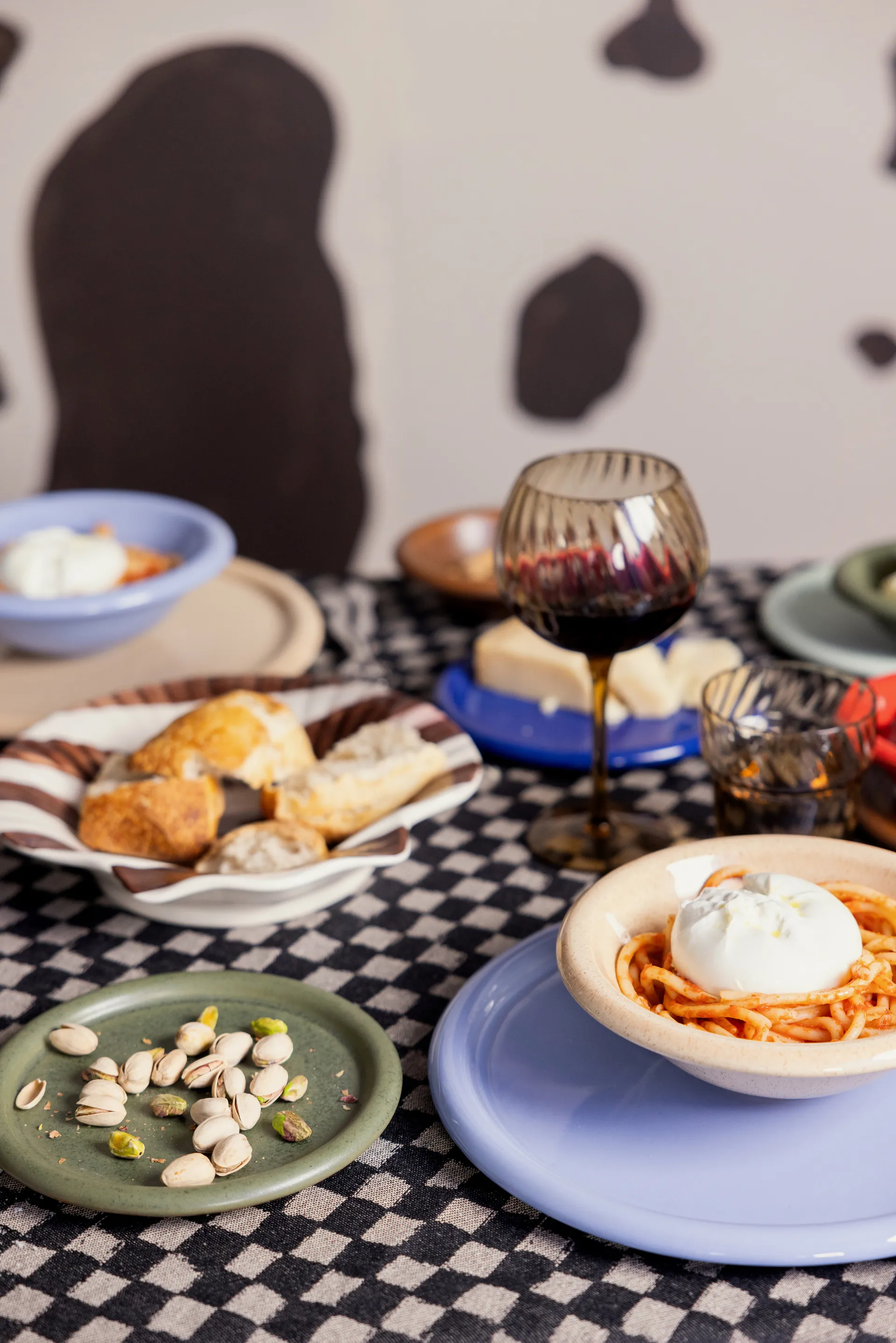 Porto asjett liten Ø17 cm, Grønn Byon