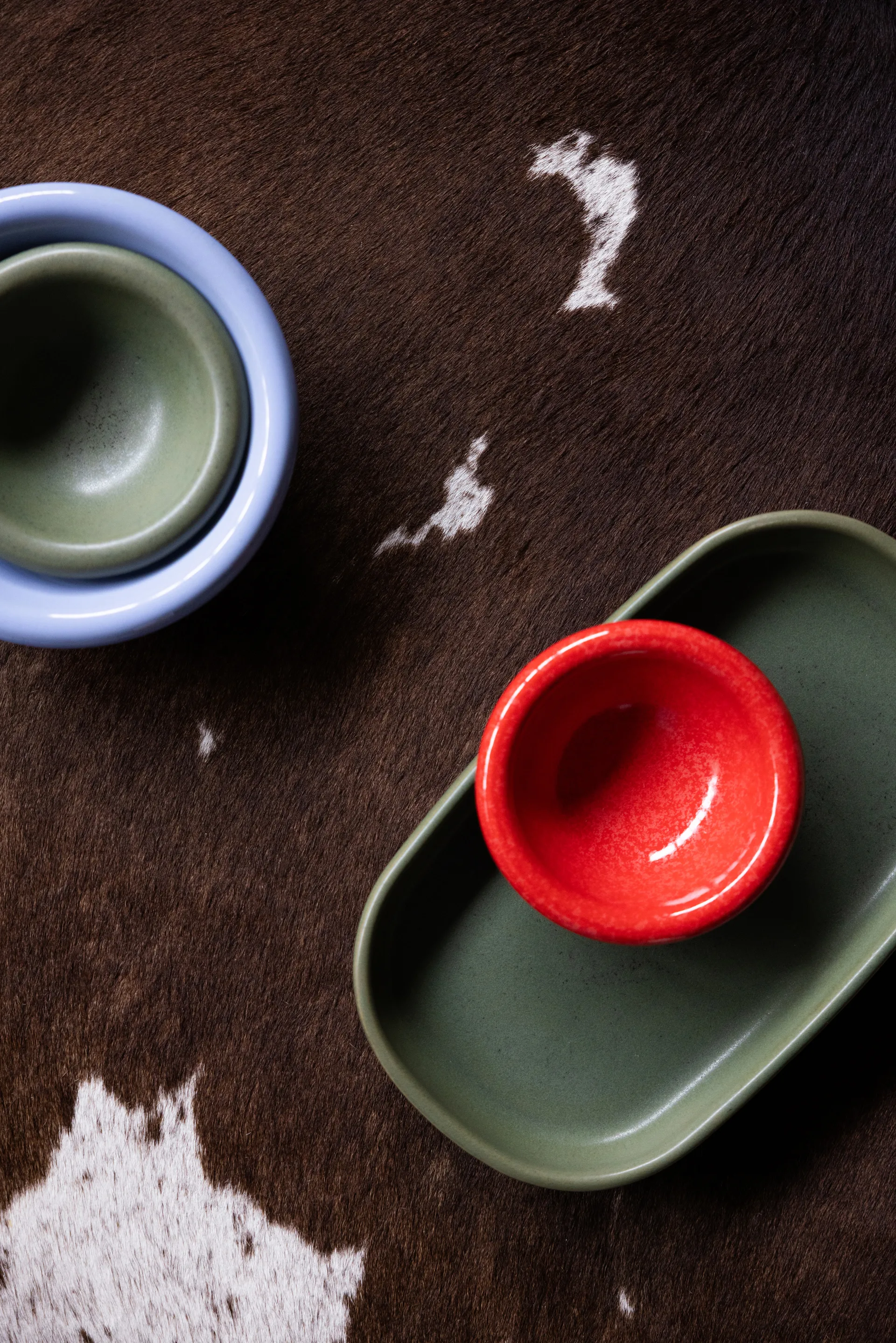 Porto serveringsfat 18x30 cm, Grønn Byon