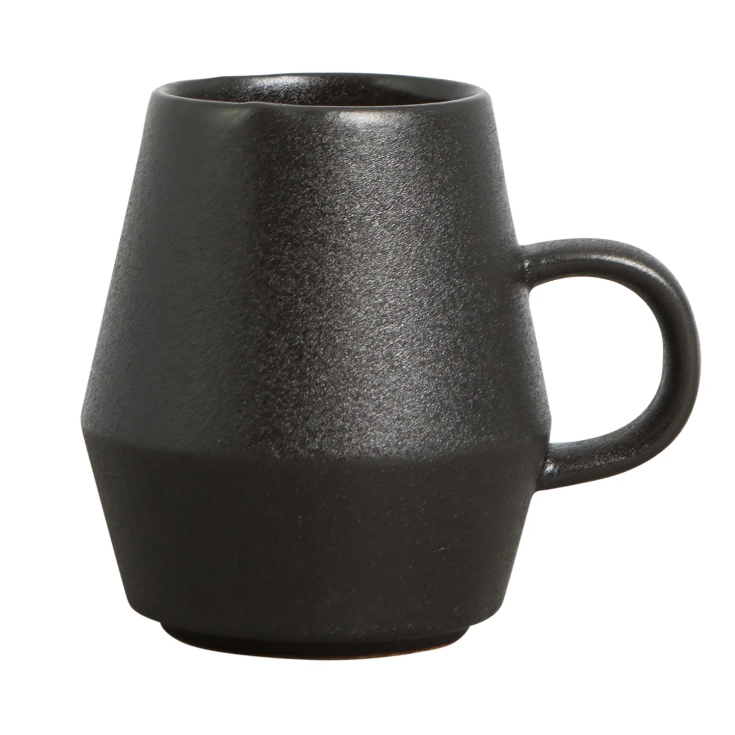 Raw Black kopp med hank, Svart Byon