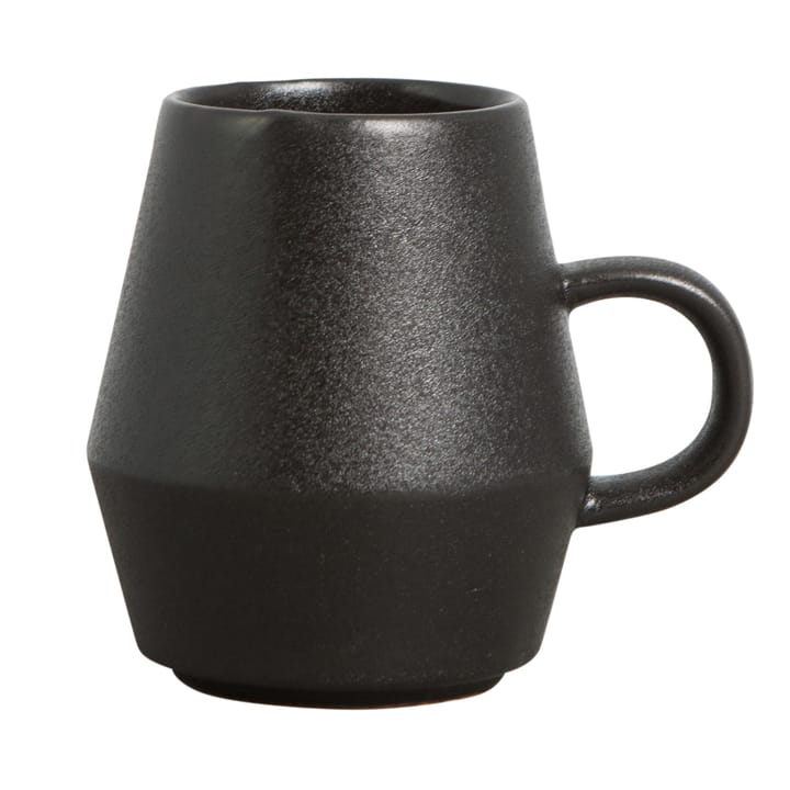 Raw Black kopp med hank - Svart - Byon