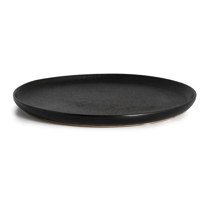 Raw Black tallerken Ø 20 cm - Svart - Byon