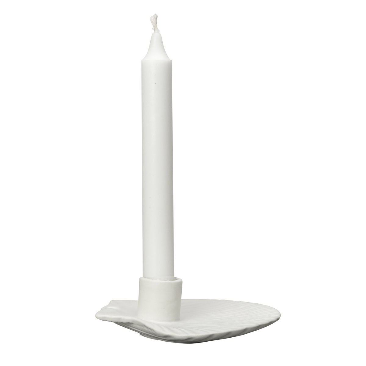 Byon Shell lysestake 15,5 cm White