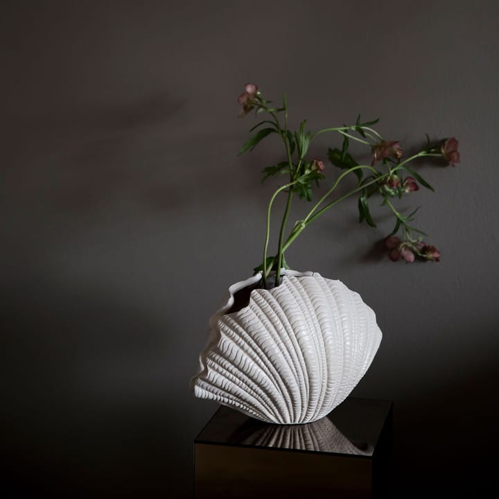 Shell vase - Hvit - Byon