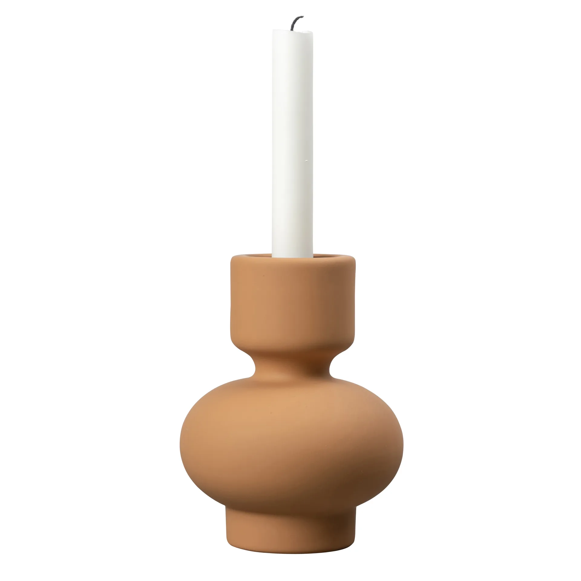 Sienna lysestake 16 cm, Terracotta (brun) Byon