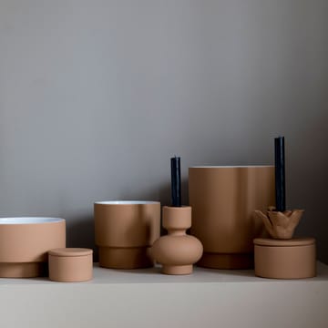 Sienna lysestake 16 cm - Terracotta (brun) - Byon