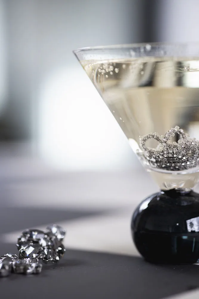 Spice drikkeglass, Black-clear Byon