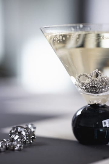 Spice drikkeglass - Black-clear - Byon