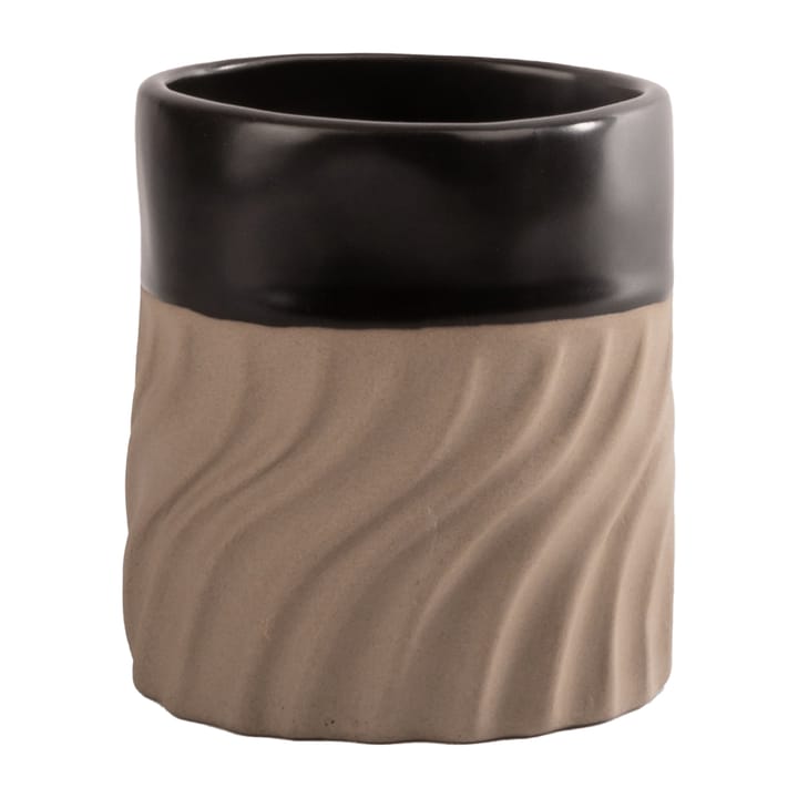Swirl kopp 24 cl - Sort-beige - Byon