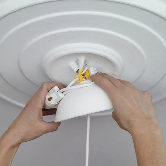 CableCup Takkopp, hvit CableCup