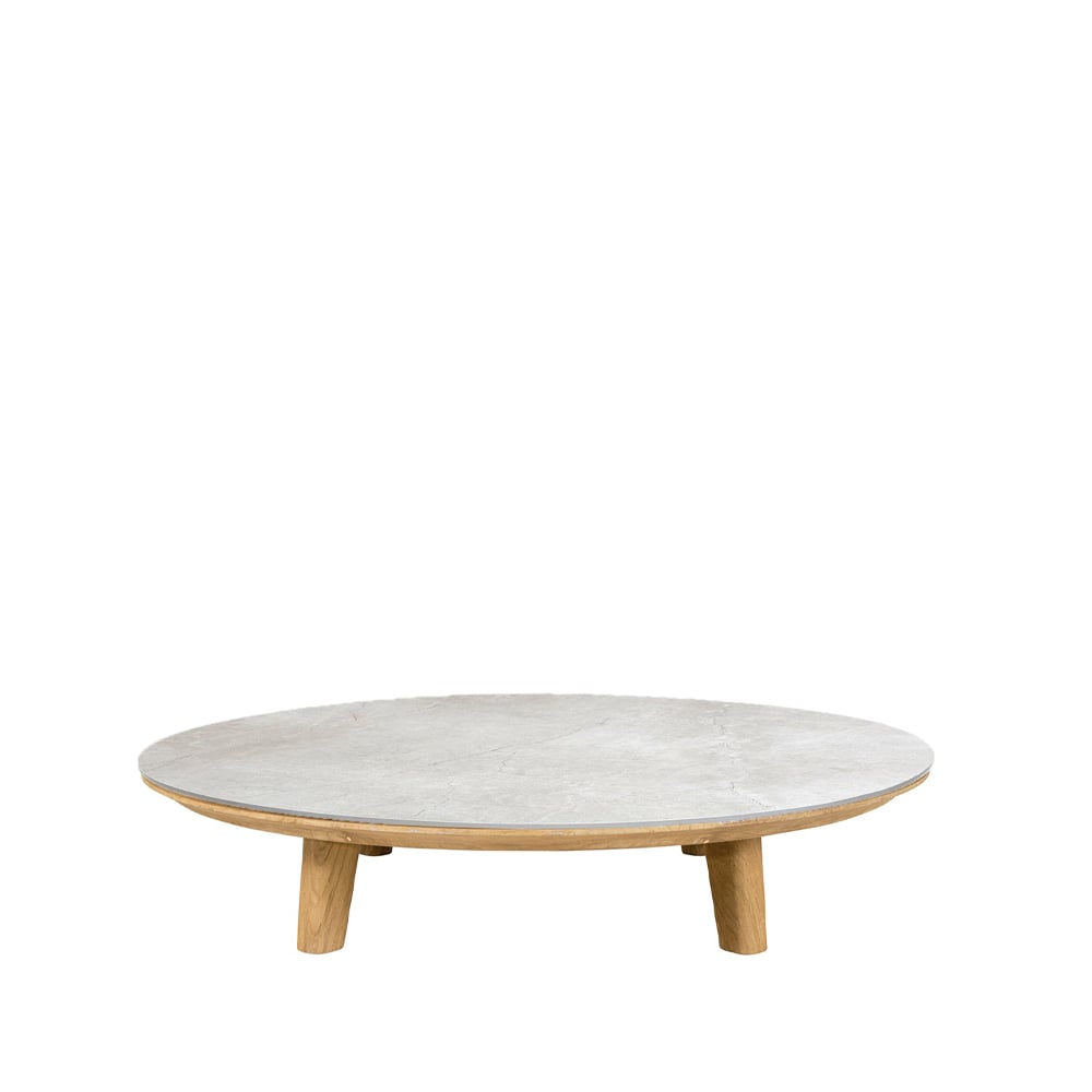 Cane-line Aspect sofabord Fossil grey-teak, cermaic