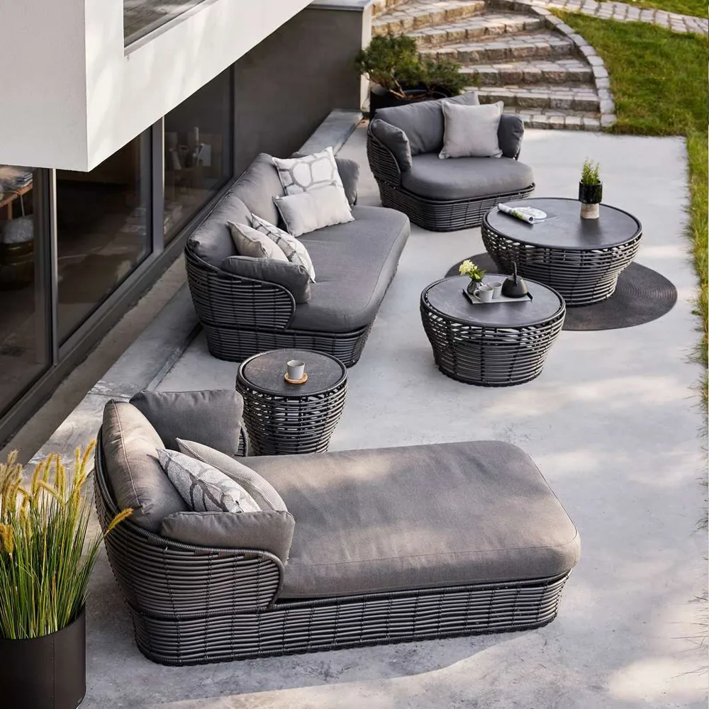 Basket dagseng, Taupe, Cane-Line vev Cane-line