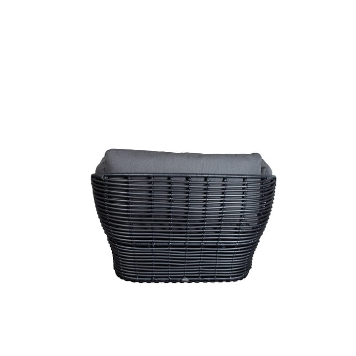 Basket Lounge lenestol, Graphite grey, inkl. gråe puter Cane-line