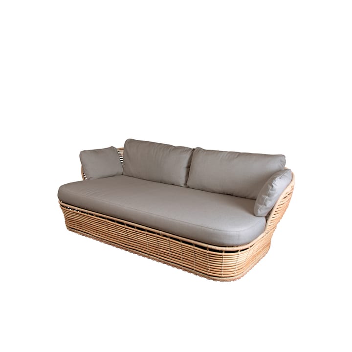 Basket Sofa 2-seter - Natural, taupe puter - Cane-line