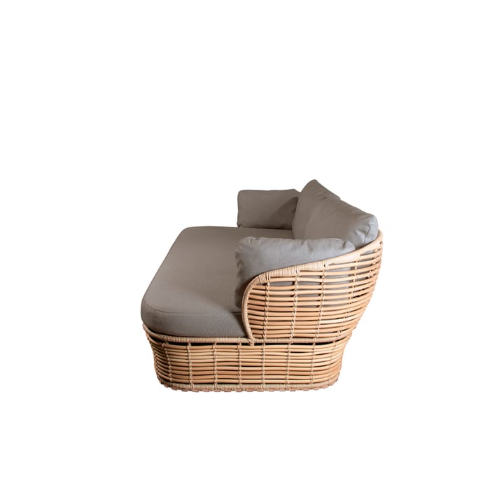 Basket Sofa 2-seter - Natural, taupe puter - Cane-line