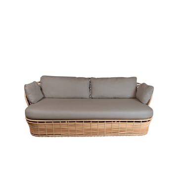 Basket Sofa 2-seter - Natural, taupe puter - Cane-line