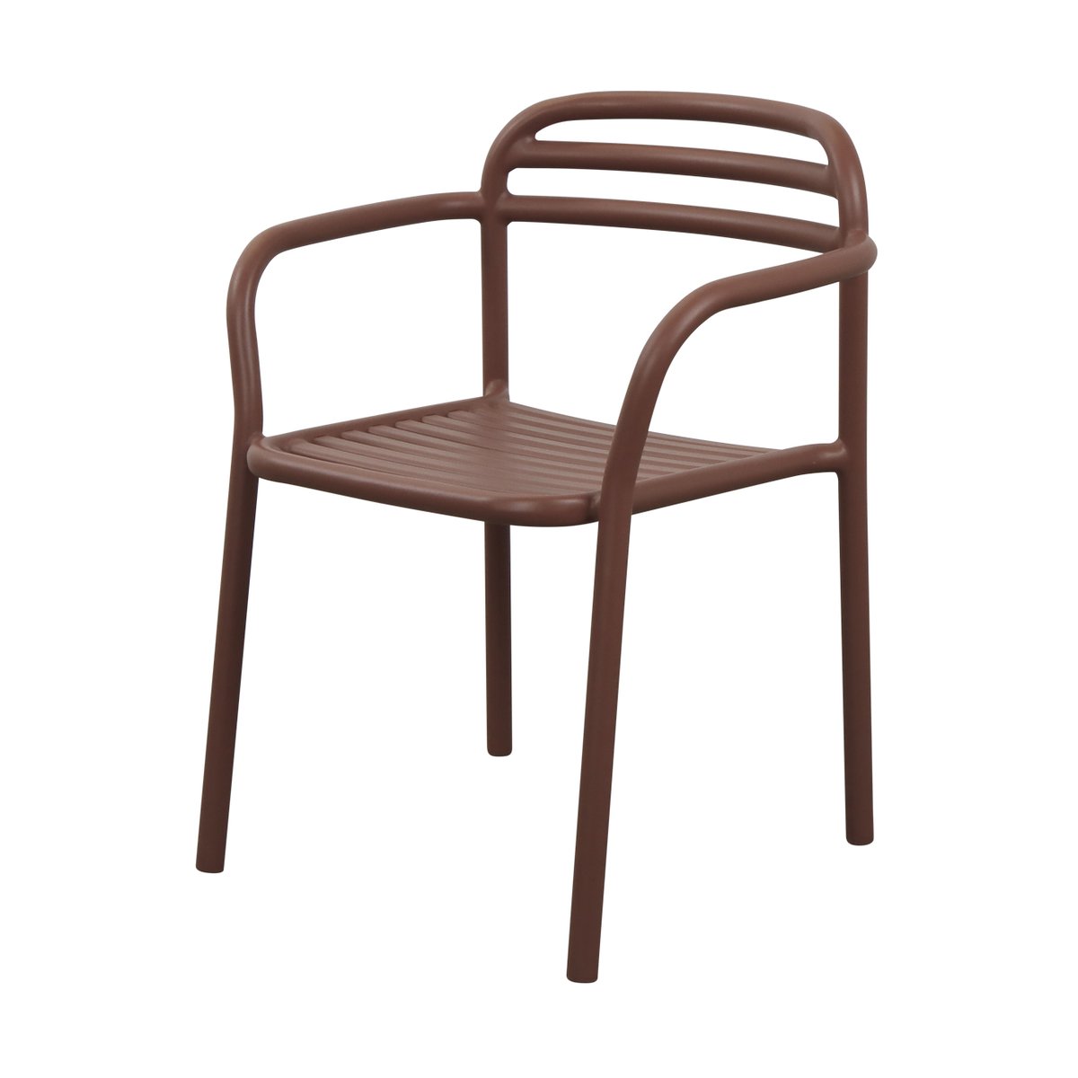 Bilde av Cane-line Bliss karmstol Desert red