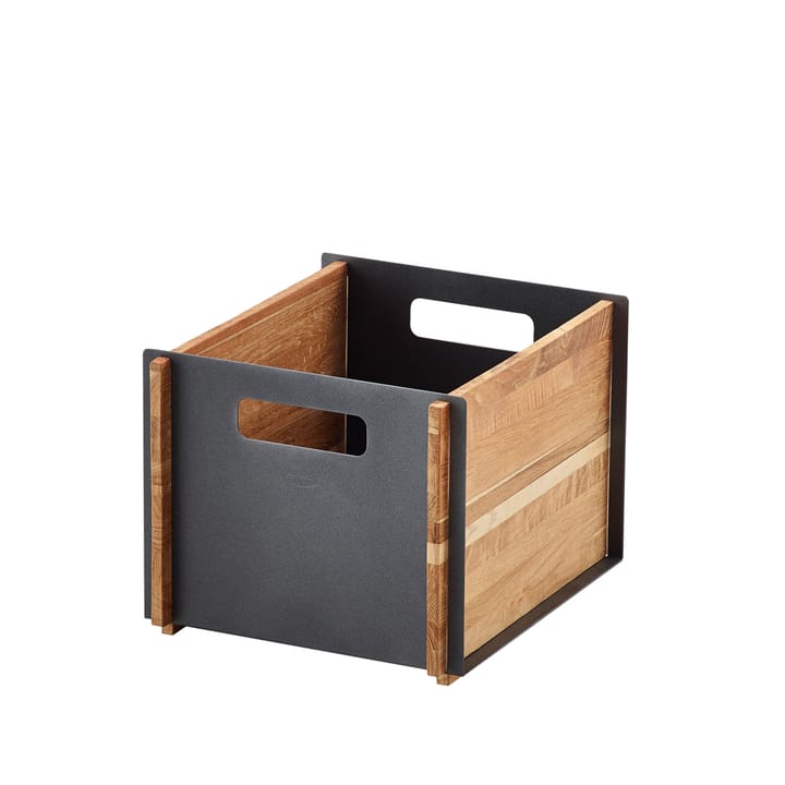 Box oppbevaring - Lava grey, teak - Cane-line