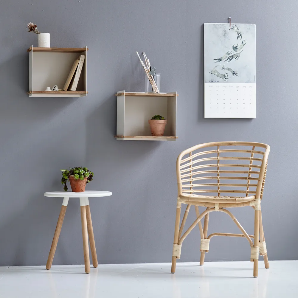 Box oppbevaring, White, teak Cane-line