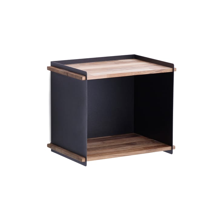 Box Wall oppbevaring, Lava grey, teak Cane-line