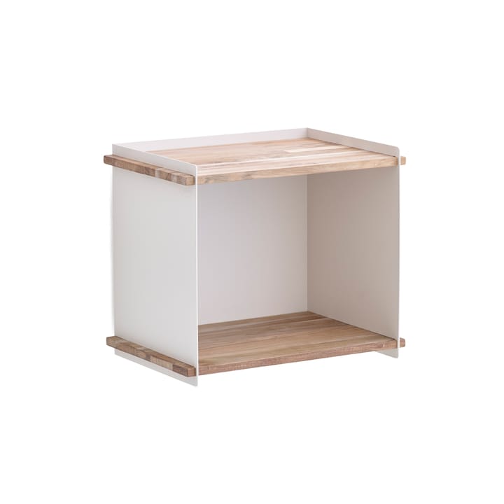Box Wall oppbevaring - White, teak - Cane-line