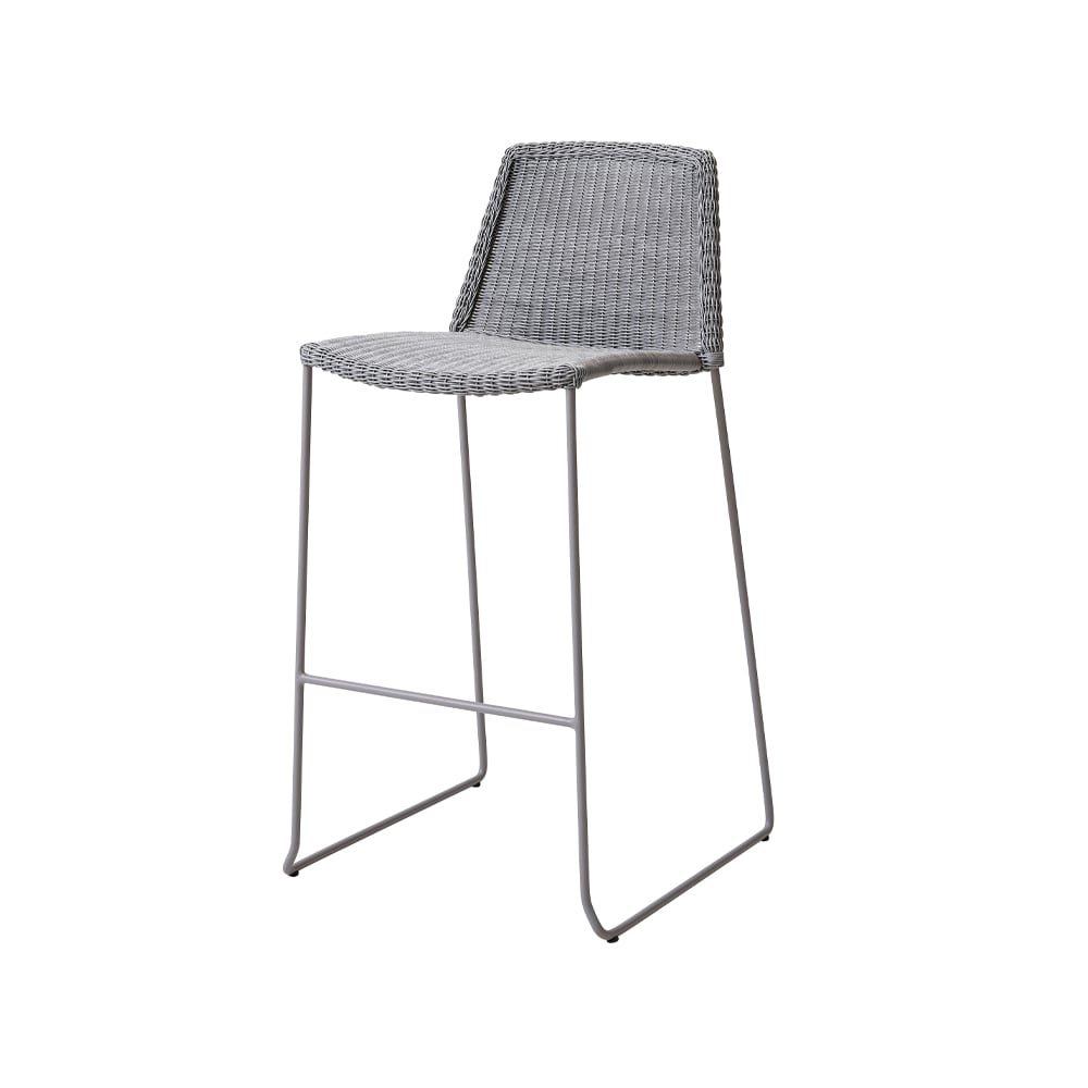 Cane-line Breeze barstol Light grey