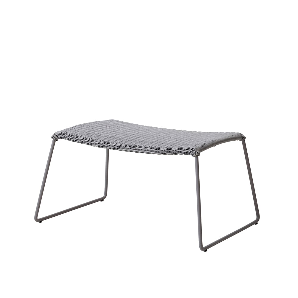 Bilde av Cane-line Breeze fotskammel Light grey