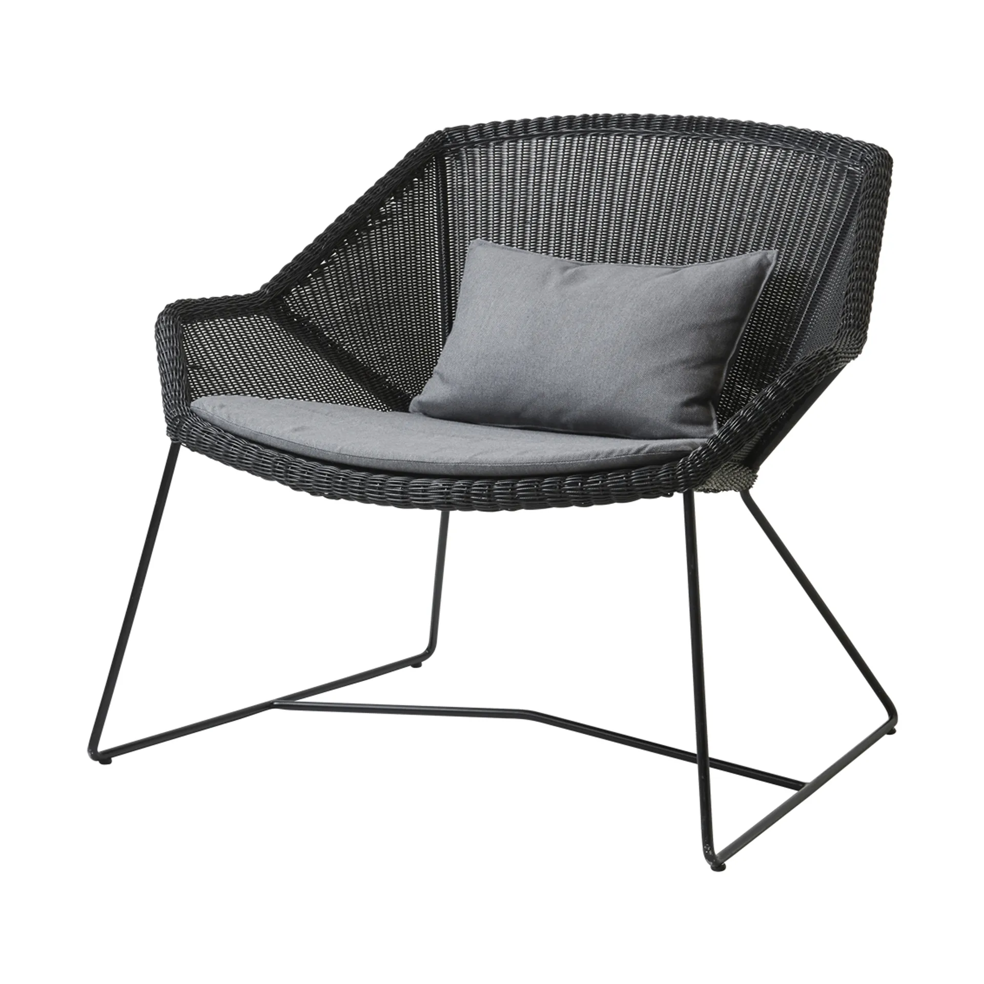 Breeze Loungestol putesett, Cane-line Natté Grey Cane-line