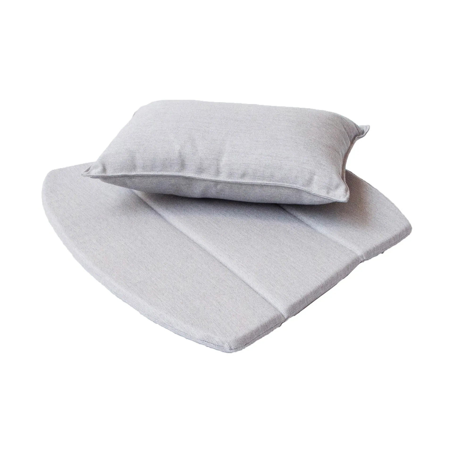 Breeze Loungestol putesett, Cane-line Natté light grey Cane-line