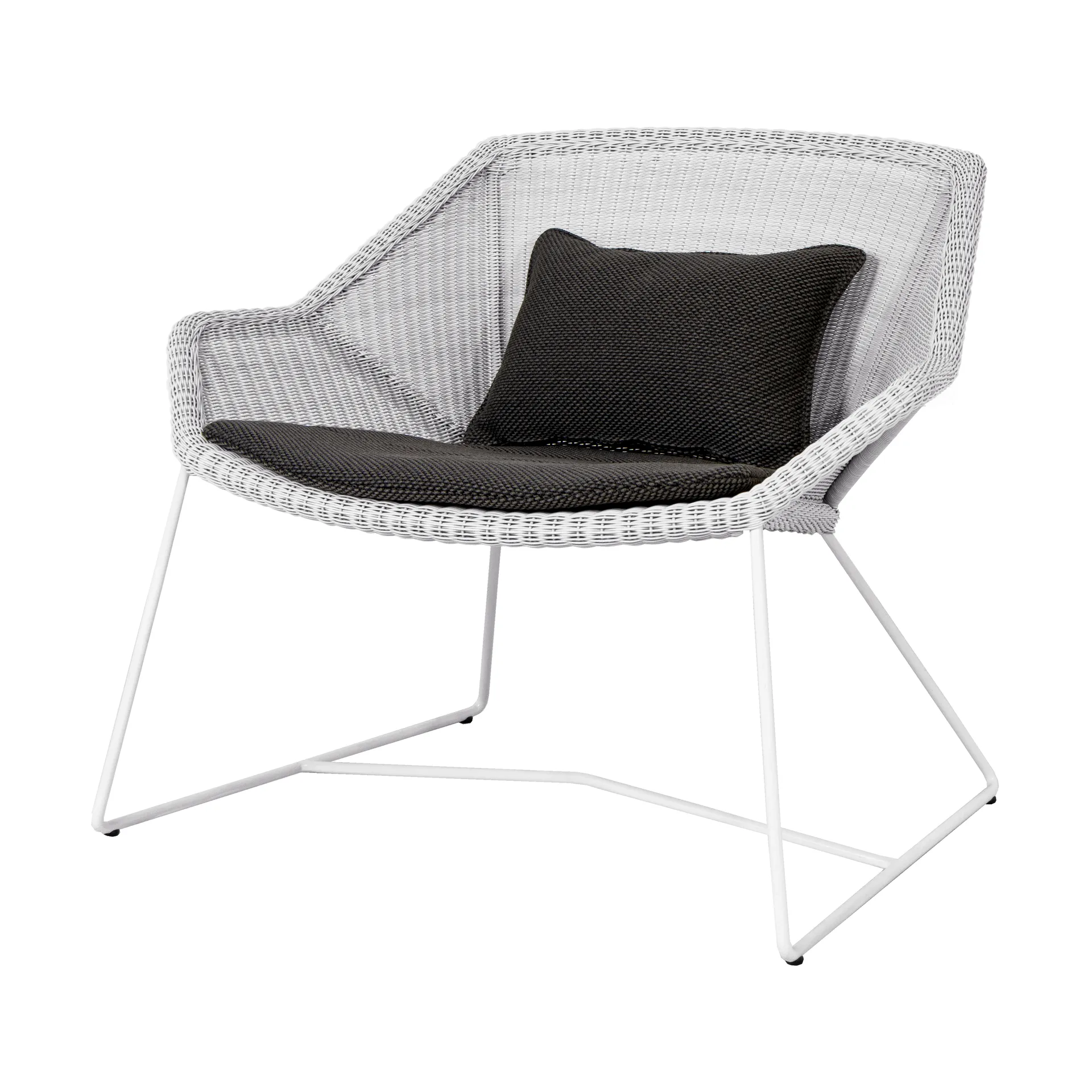 Breeze Loungestol putesett, Focus grey Cane-line