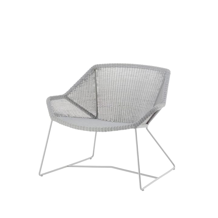 Breeze loungestol weave - White grey - Cane-line