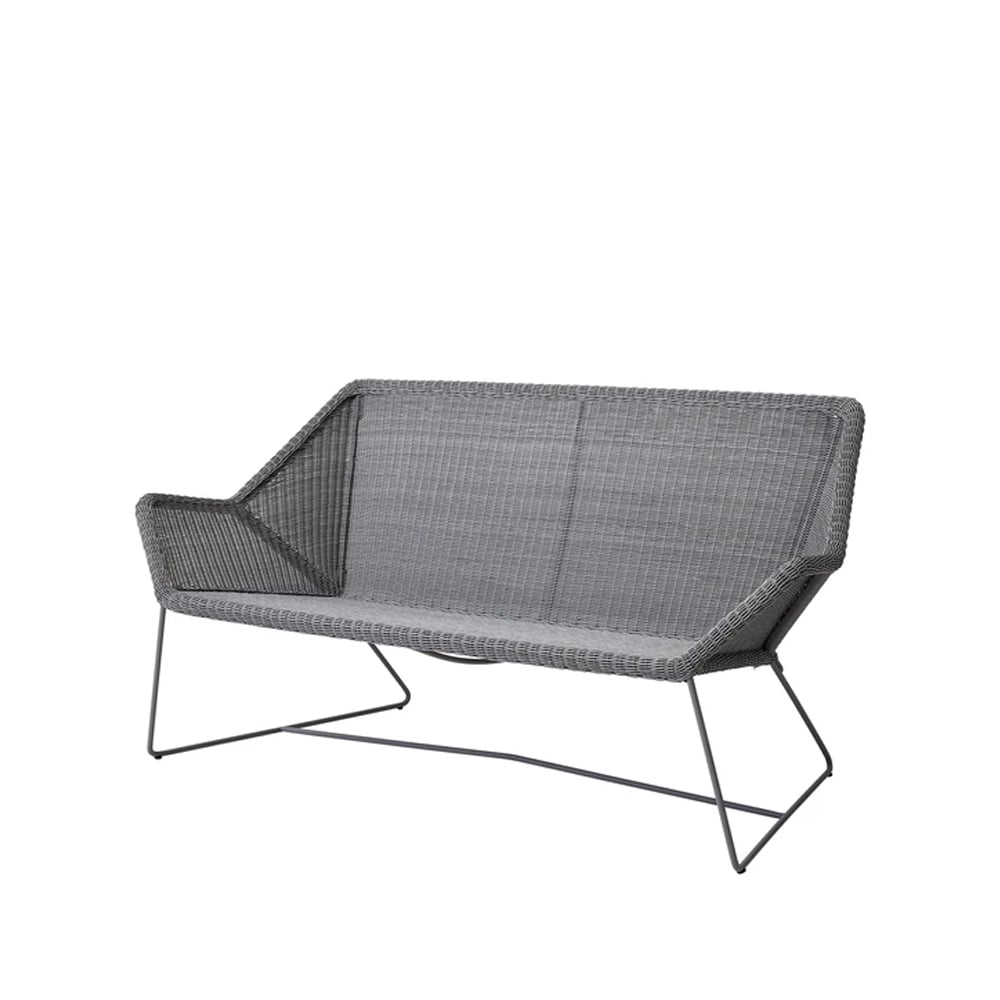 Cane-line Breeze sofa 2-seter weave Light grey