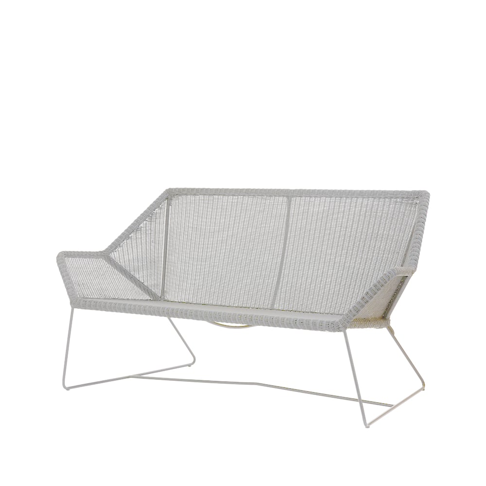 Cane-line Breeze sofa 2-seter weave White grey