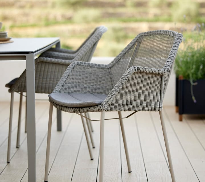 Breeze stablebar karmstol weave, Taupe Cane-line