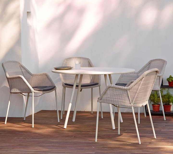 Breeze stablebar karmstol weave, Taupe Cane-line